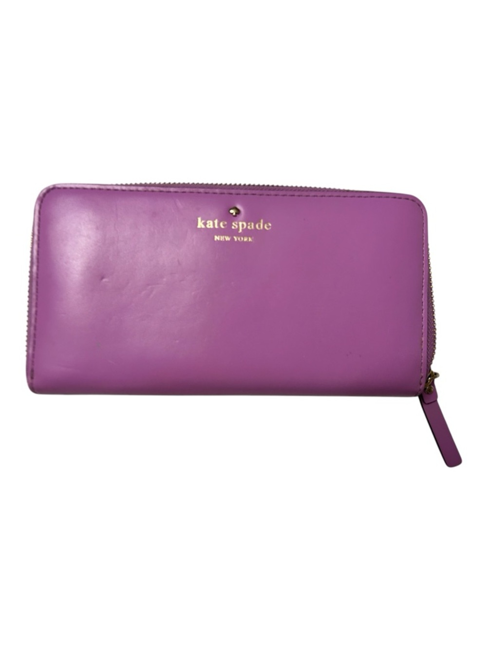 Kate Spade Lacey City Zip Around Wallet Lilac Purple